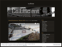 Tablet Screenshot of efficiencyiskey.wordpress.com