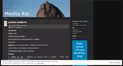 Desktop Screenshot of meditario.wordpress.com