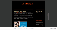 Desktop Screenshot of kpopfm.wordpress.com