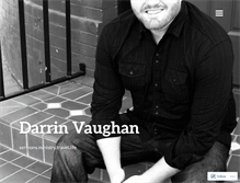 Tablet Screenshot of darrinvaughan.wordpress.com