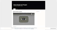Desktop Screenshot of brentgraffitiproject.wordpress.com
