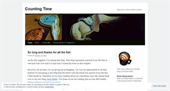 Desktop Screenshot of justcountingtime.wordpress.com