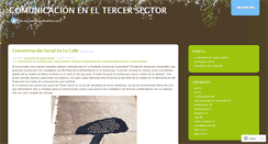 Desktop Screenshot of comunicacionsolidaria.wordpress.com