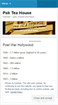 Mobile Screenshot of pakteahouse.wordpress.com