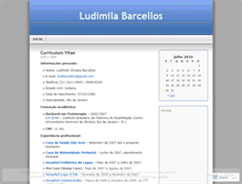 Tablet Screenshot of ludimilabarcellos.wordpress.com