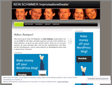Tablet Screenshot of keinschimmer.wordpress.com