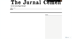 Desktop Screenshot of cemenbanget.wordpress.com
