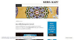 Desktop Screenshot of kerokkokazu.wordpress.com