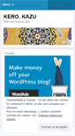 Mobile Screenshot of kerokkokazu.wordpress.com
