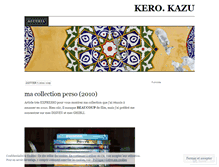 Tablet Screenshot of kerokkokazu.wordpress.com