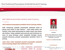 Tablet Screenshot of obattradisionalpenyempitanpembuluhdarahdijantung32.wordpress.com