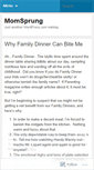 Mobile Screenshot of momsprung.wordpress.com