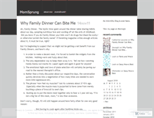 Tablet Screenshot of momsprung.wordpress.com