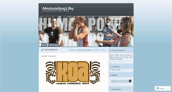 Desktop Screenshot of adventuresofgreg.wordpress.com