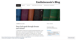 Desktop Screenshot of emilaineassis.wordpress.com