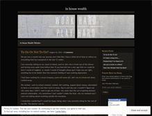Tablet Screenshot of inhousewealth.wordpress.com