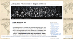 Desktop Screenshot of filarmonibogotarusia.wordpress.com