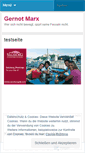 Mobile Screenshot of gernotmarx.wordpress.com