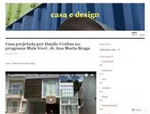 Tablet Screenshot of casaedesign.wordpress.com