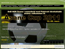 Tablet Screenshot of aasanecup.wordpress.com