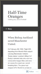 Mobile Screenshot of halftimeorangesblog.wordpress.com