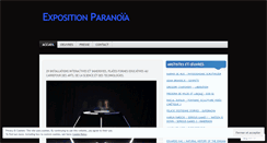 Desktop Screenshot of expoparanoia.wordpress.com