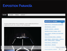 Tablet Screenshot of expoparanoia.wordpress.com