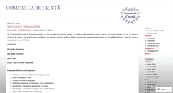 Desktop Screenshot of comuncrista.wordpress.com