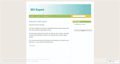 Desktop Screenshot of isvexpert.wordpress.com