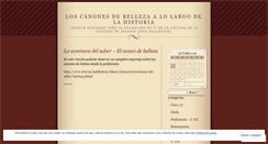 Desktop Screenshot of canonesbelleza.wordpress.com
