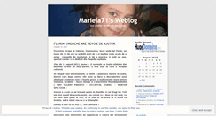Desktop Screenshot of mariela71.wordpress.com