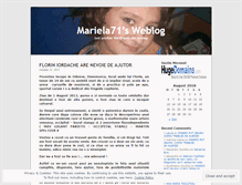 Tablet Screenshot of mariela71.wordpress.com
