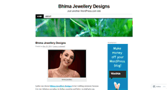 Desktop Screenshot of bhimajewellerydesigns.wordpress.com