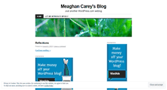 Desktop Screenshot of megcarey.wordpress.com