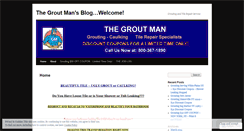 Desktop Screenshot of groutman.wordpress.com