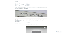 Desktop Screenshot of bcitylife.wordpress.com