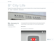 Tablet Screenshot of bcitylife.wordpress.com