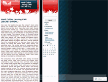 Tablet Screenshot of heidicollinsleavingcnn.wordpress.com