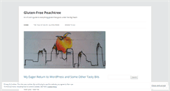 Desktop Screenshot of glutenfreepeachtree.wordpress.com
