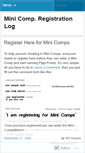 Mobile Screenshot of minicomprego.wordpress.com