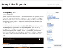 Tablet Screenshot of jjobin.wordpress.com