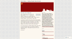Desktop Screenshot of dailywalrus.wordpress.com