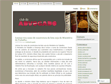 Tablet Screenshot of clubdoadvogado.wordpress.com