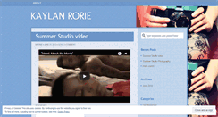 Desktop Screenshot of krorie.wordpress.com