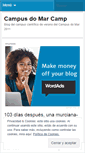 Mobile Screenshot of campusdomarcamp.wordpress.com