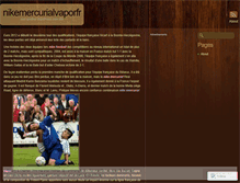 Tablet Screenshot of nikemercurialvaporfr.wordpress.com