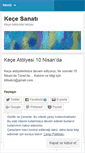 Mobile Screenshot of keceyapalim.wordpress.com