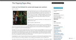 Desktop Screenshot of flippingpagesblog.wordpress.com