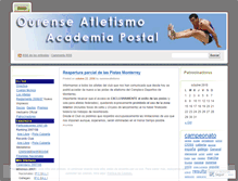 Tablet Screenshot of ourenseatletismo.wordpress.com