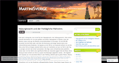 Desktop Screenshot of martinisverige.wordpress.com